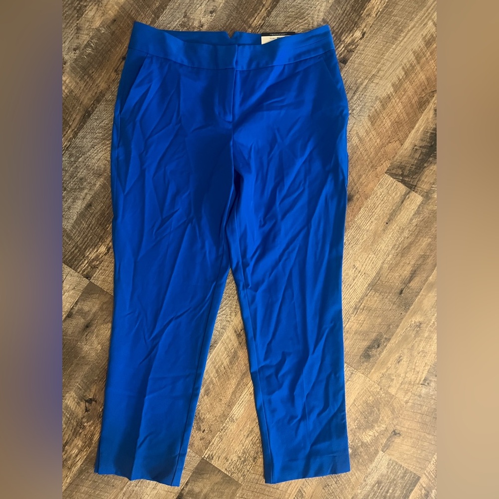 Worthington Vibrant Blue Ankle Pants